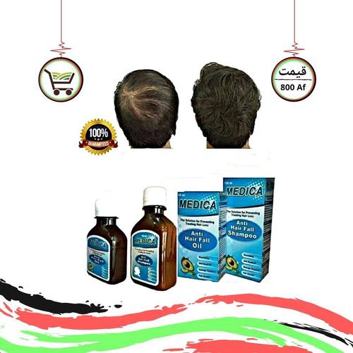 ميډيکا شانمپو او روغن د وريشتانو ټينګولو لپاره