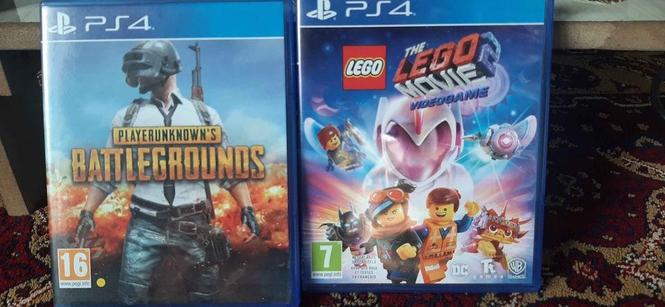 ‎دو دانه گیم های PlayStation 4 PUBG LEGO THE MOVIE قیمت ۳۵۰