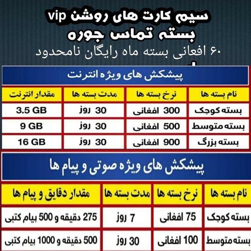 سیم کارت های روشن جوره هی با نارل ترین تخفیف ها