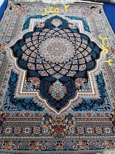 فروش عاجل یک دانه قالین ۶ متره ایرانی ۷۰۰ شانه واقعی تراکم ۲