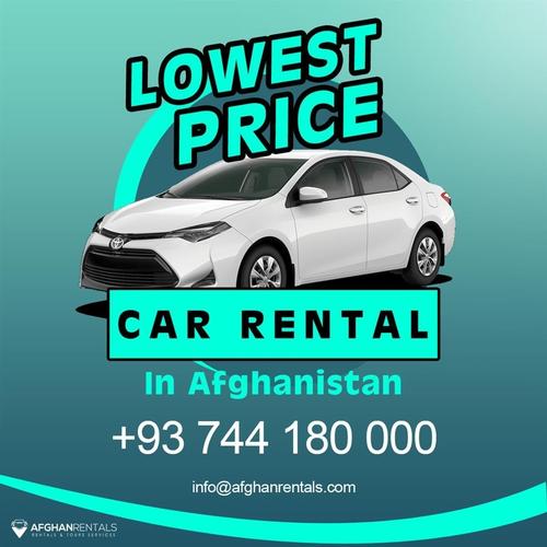Lowest Price Car Rental in Afghanistan