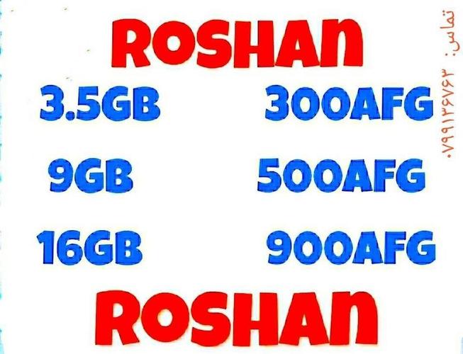 Roshan vip sim card