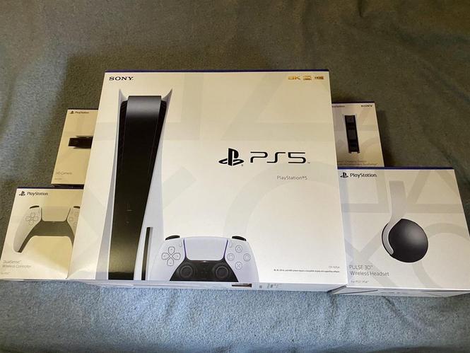 new PlayStation 5 Console with 5 games $200 promo sale
