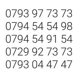 ROSHAN-VIP-SELVER-NUMBERS