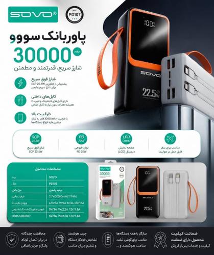 SOVO super fast charging power bank