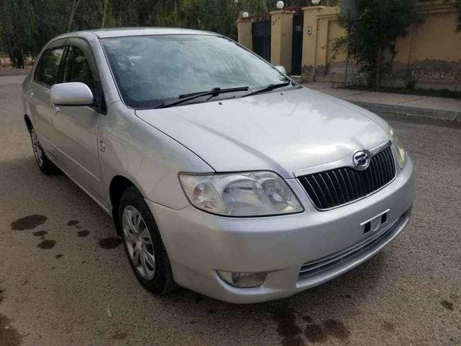 لوکسل موټر 2005 مادل روغ سلور رنګ مخته تیوی او شاته تیویا