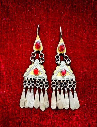 Turkmeni vintage earrings