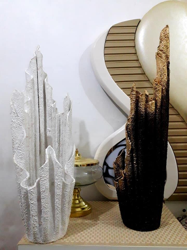 گلدان-های-گچی-ساخت-دست