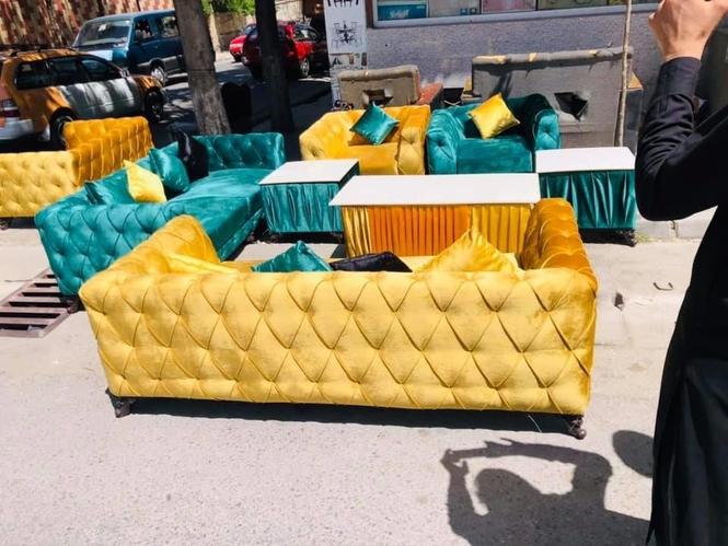 سیت های کوچ هشت نفره به رنگ دیزین وسایزهای مختلف برای سه سال