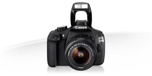 Canon 1200D with Lens 55/250 IS