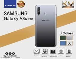 samsung galaxy A8s 2019 2 sim very new 0786256975