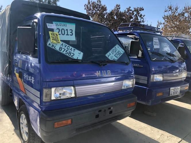 3 عراده سوزوکی کوریایی مودل ۲۰۱۳ انجن گازی کمپنی موتر ها نگش