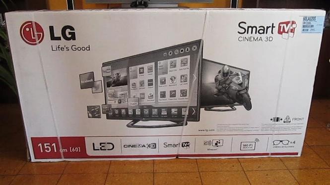 LG 60 inches Cinema 3D Smart tv