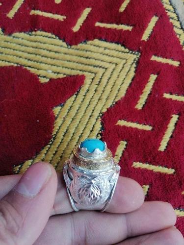انگشتر قنداری. نقره 925 ساخت دست