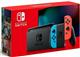 Nintendo Switch Console With Neon Red and Blue Joy