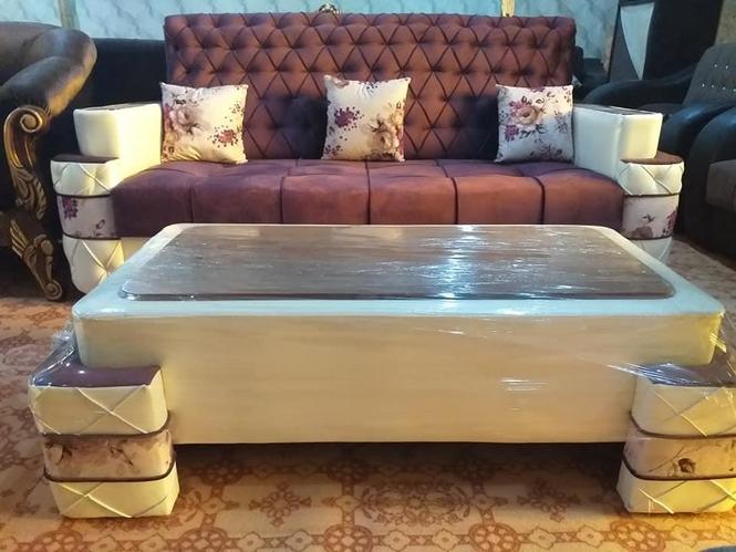 یک سیت کوچ ۷ نفره -همراه سه میز0780 633 763