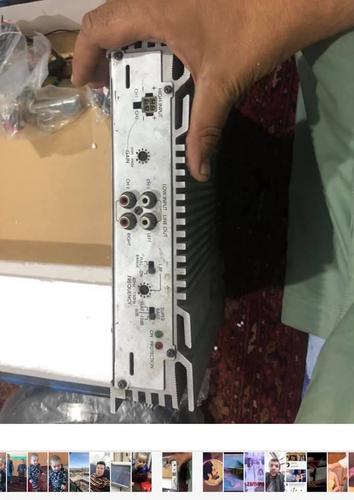 Amplifier 660 wat for car with all cables connect to woofer