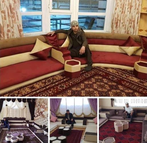 دوشک عربی،کاغذ دیواری،پارکت،پرده دفتری