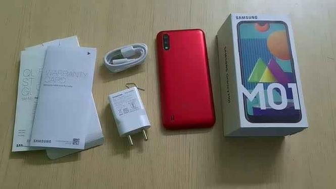 فروش عاجل M01 کارتن داردرحدصفر