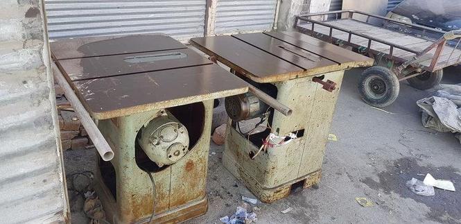 فروش دو پایه ماشین نجاری ۴۵ درجه کابل 0787808020