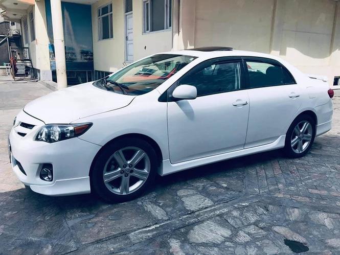 فروش عاجل موتر تویوتا کرولا 2013 اسکلاس تپ دار