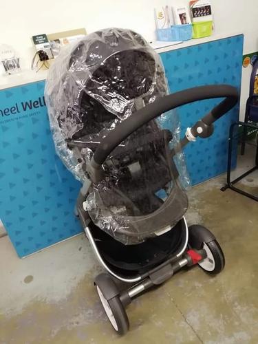 Stoke baby stroller with car seat and others