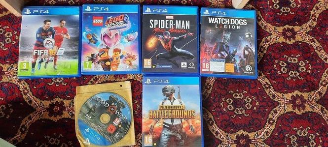 ۶دانه گیم های PS4 در هد جدید شماره تماس 0765565067 07848914