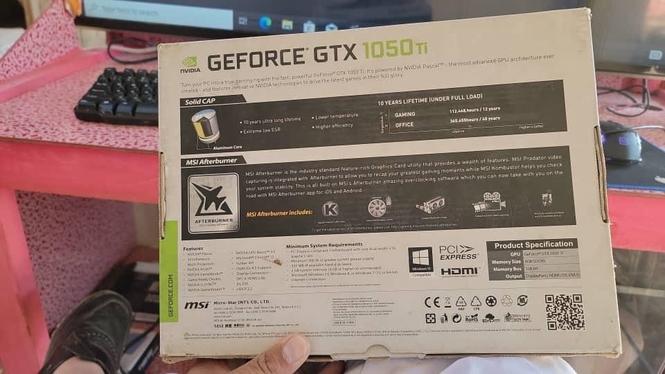 GeForce 1050 Ti 4GB