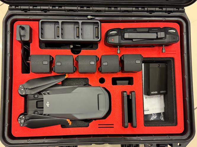 &#55357&#56613 DJI Mavic 3 Cinema Drone Kit RC Pro + 6x Batteries MC-Cas