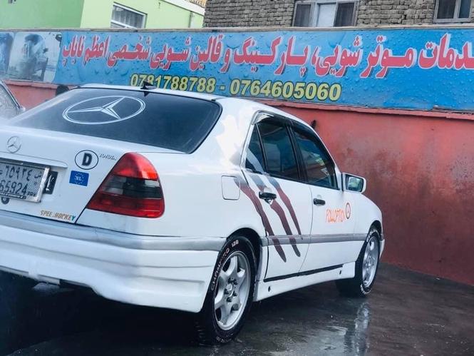 فروش عاجل موتر بنز 95 تپ دار پلیت منفی سه اسناد ۲ سال پاک پط