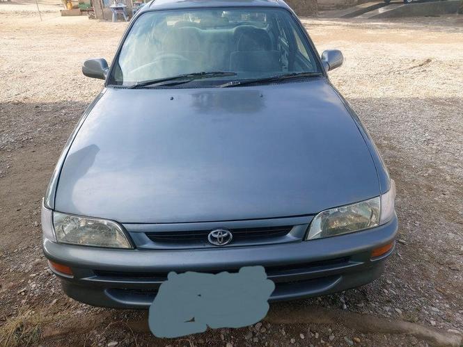 کرولا جاپانی مدل 91 ماشین پطرول 5a دبل پلیت هرات بلند ترین پ