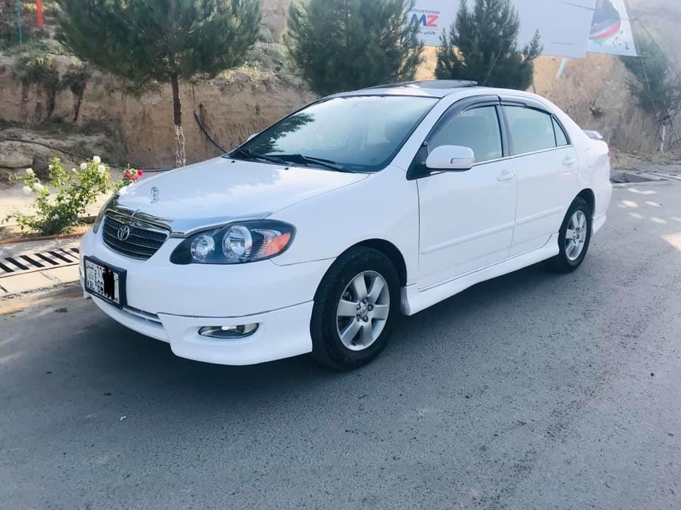 Toyota Corolla 08 Sunroof Corolla S Class Sunroof Model Kabul