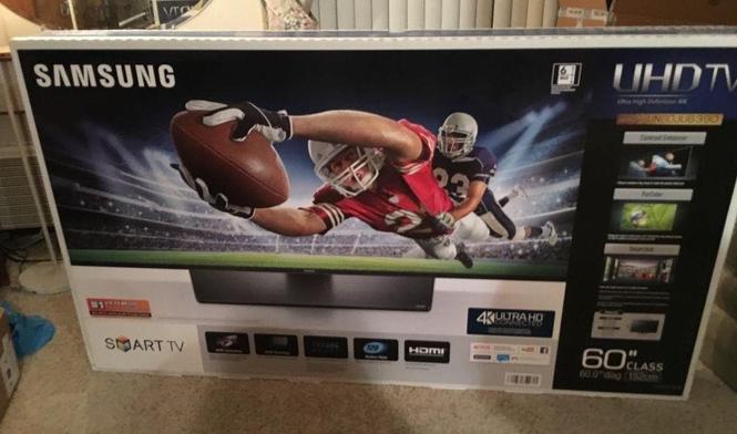 Samsung 60 inch 4k ultra TV