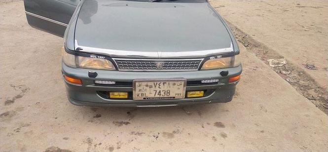 کورلا جاپاني دستي پاکستان ماډل 91اسناد يک سال باقي پليت منفي