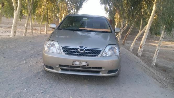 خرڅ موټر لکسل کلډن رنک غټ ماشین روغ ماډل 2002 ری
