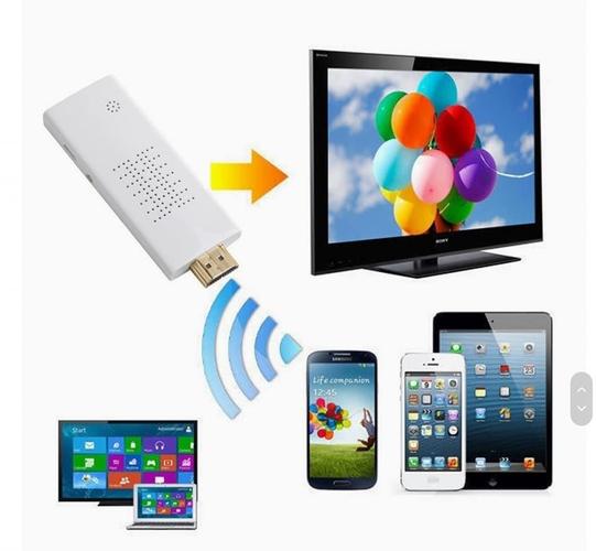 وصل کننده و انتقال دهنده تصویر موبایل به تلویزیون بدون لین و