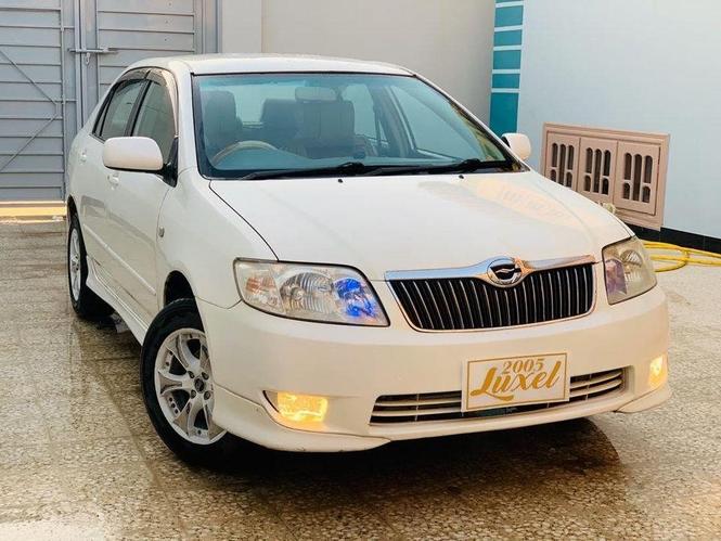 روغ لوکسل موټر غټ ماشین 1800cc پل وایټ رنګ ماډل 2005