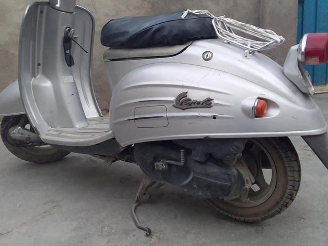 یک عراده موترسیکل سوزکی60ccچلیده چاپان