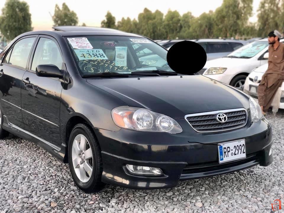 Toyota Corolla S Class 08 Kabul Toyota Corolla S Class 08 Kabul