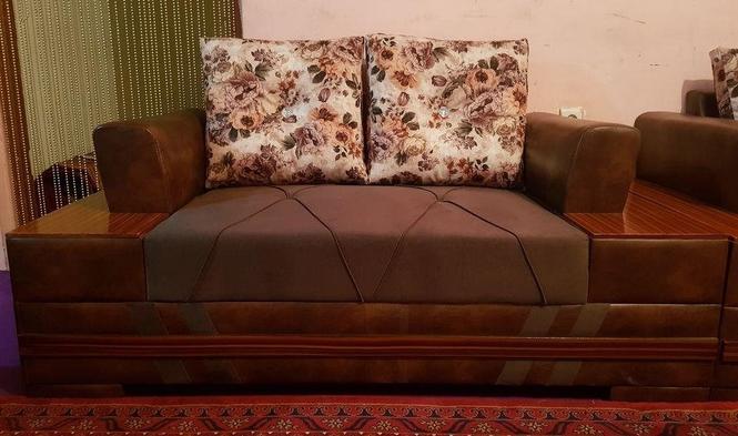یک سیت کوچ 7نفره ترکی شکل کاملا جدید موجود در چند رنگ 072979