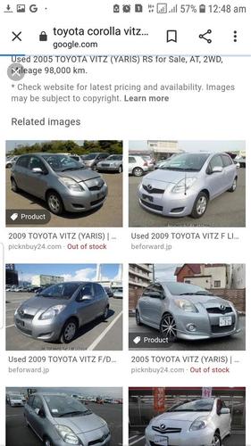 ضرورت ایک موتر Toyota corolla yaris vits 2005