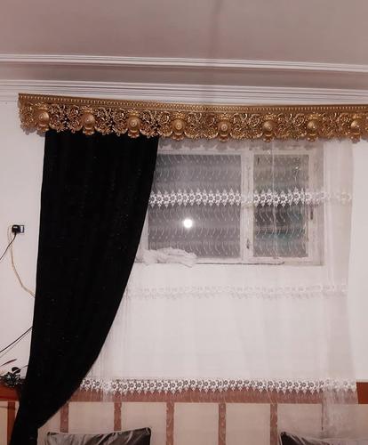 فروش دو دانه پرده یکی برای کلکین ۲ونیم متره ویکی برای کلکین