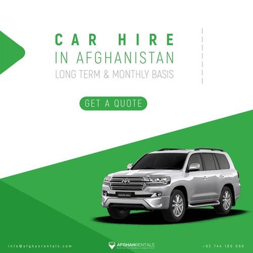 Car Hire in Afghanistan for Long Terms & Monthly B