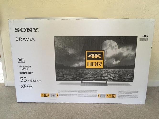 SONY BRAVIA KD Smart 4K Ultra HD HDR LED TV Black