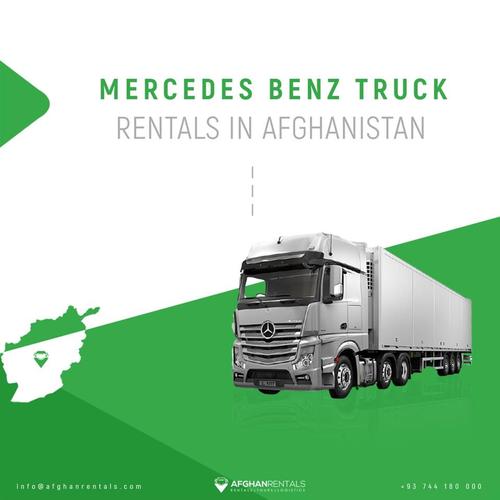 Mercedes Benz Truck Rentals in Kabul Afghanistan