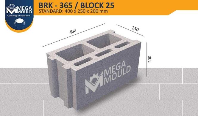 Mega Mould-قالب بلوک استاندارد