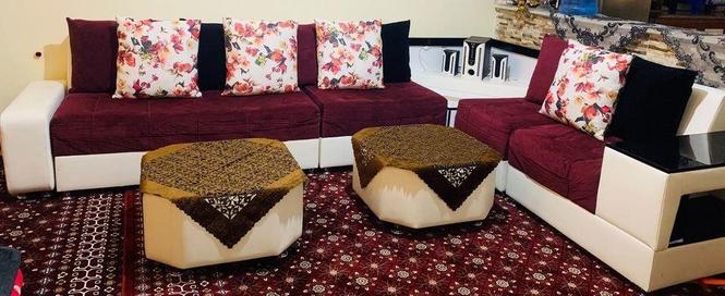 فروش عاجل یک سیت مبل هفت نفره