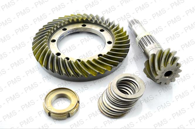 Carraro Crown Wheel / Bevel Gear Kit Types, Oem Parts