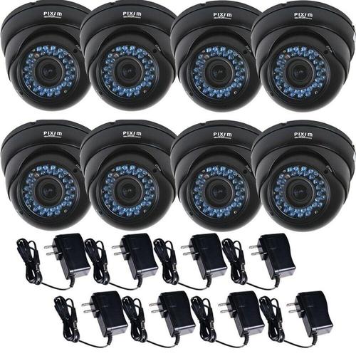 8 x Security Dome Camera Outdoor 690TVL IR