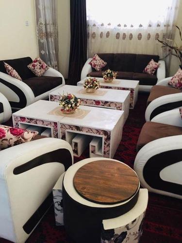 کوچ ۱۰ نفره سه گلدان پنج میز